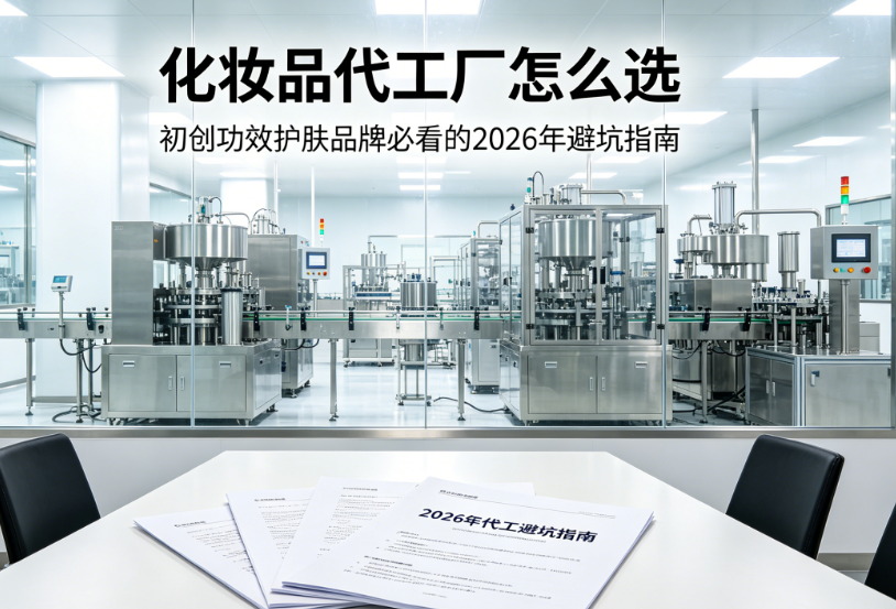 化妆品代工厂怎么选：初创功效护肤品牌必看的2026年避坑指南