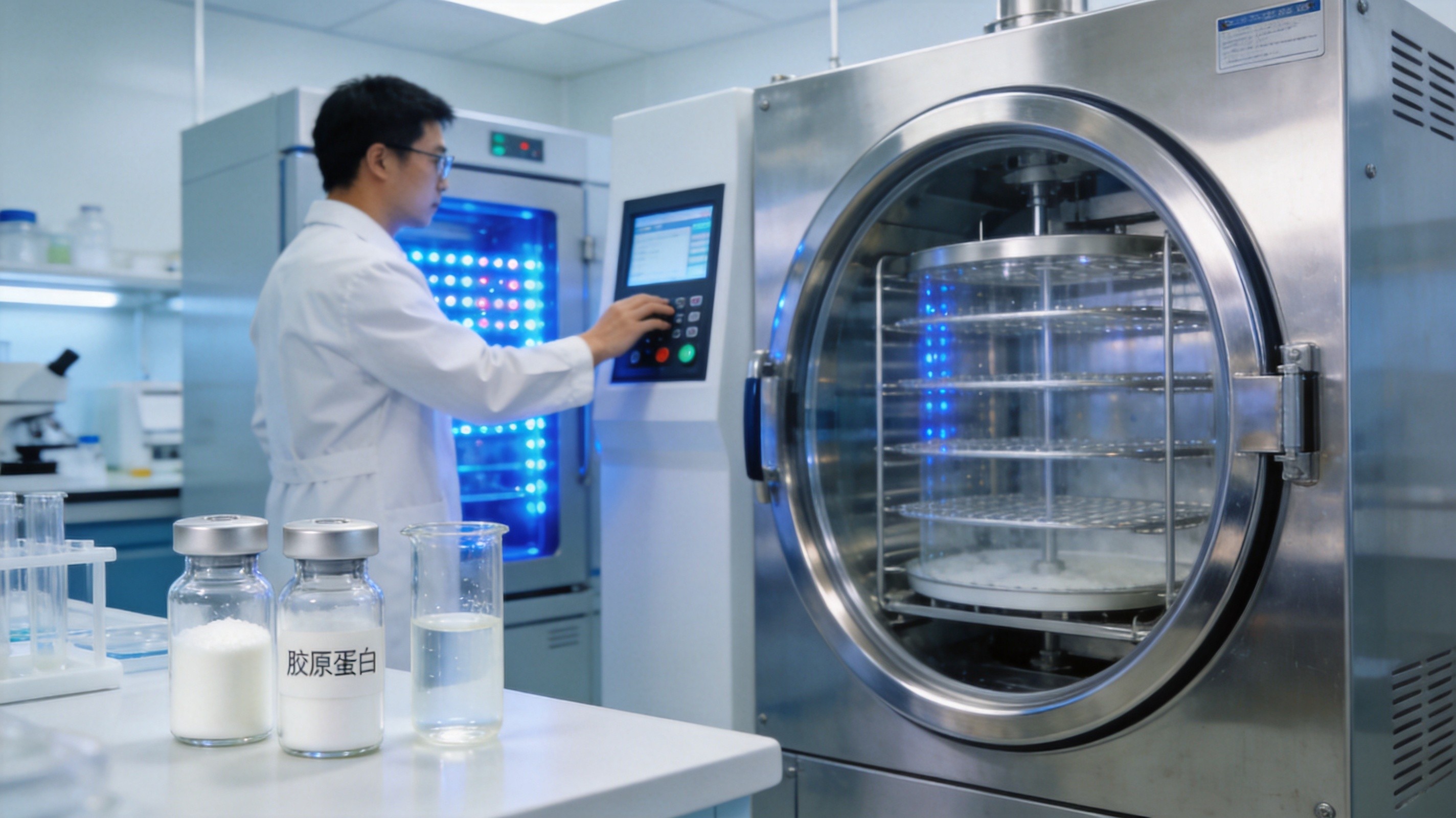 重组胶原蛋白121℃高温灭菌后还能保持活性？揭秘微肽的冻干+高温灭菌工艺