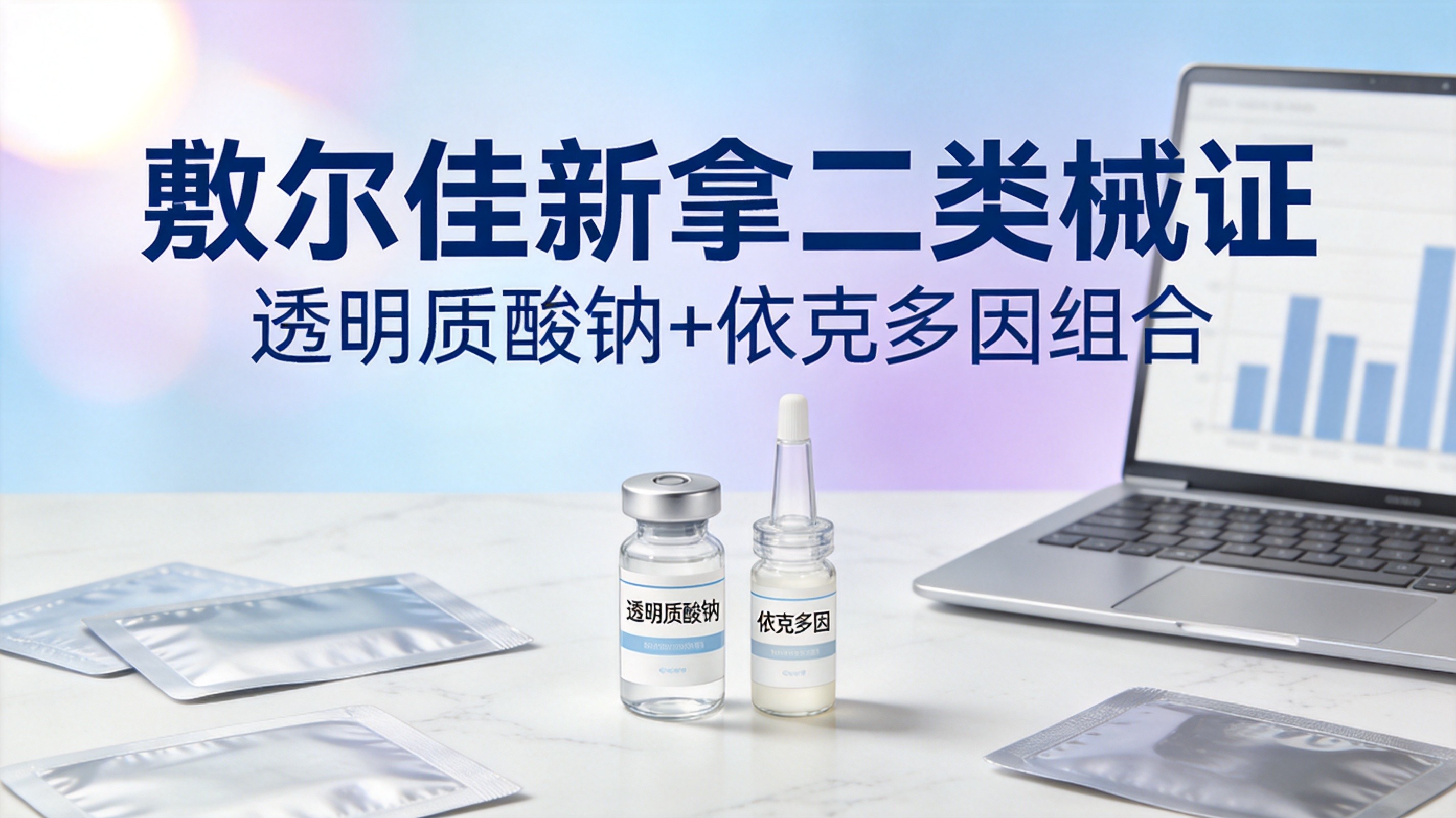 敷尔佳新拿二类械证，"透明质酸钠+依克多因"组合意味着什么？