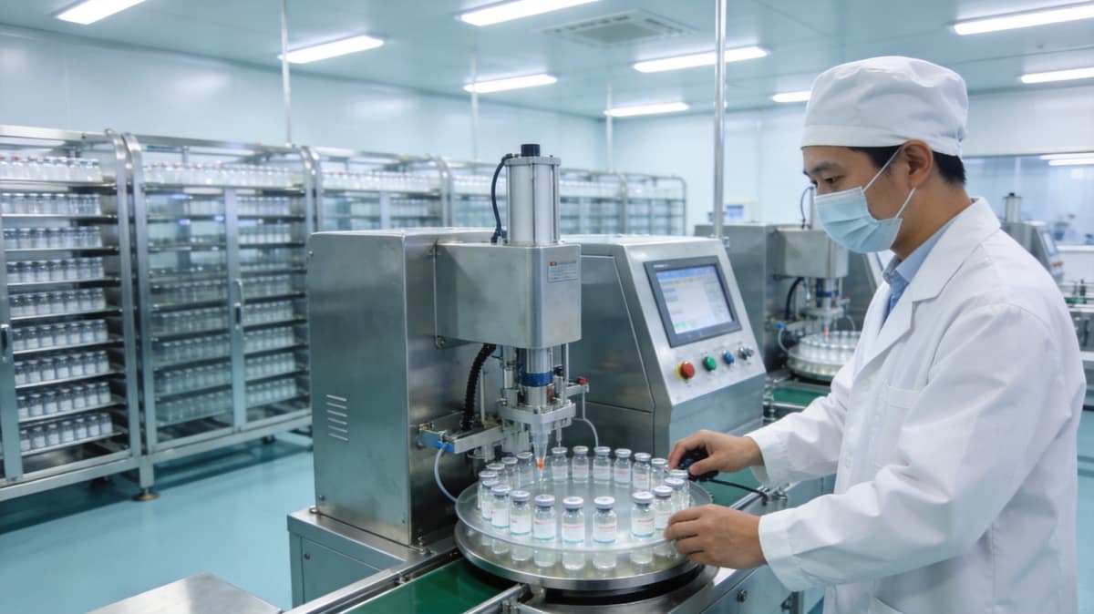 微肽集团十万级洁净车间实拍